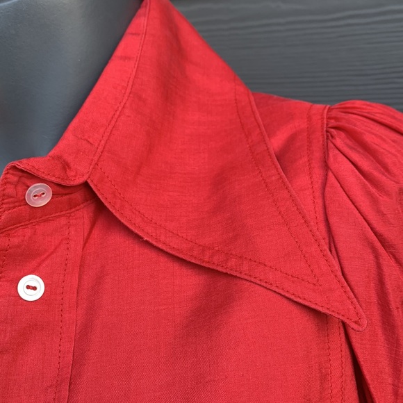 Vintage 1970's John Hayles Silk Jacket / Dress / long Blazer - XS - Picture 7 of 17